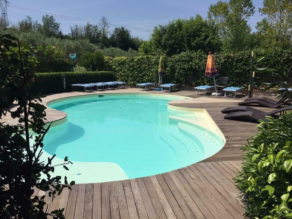 Agriturismo La Pecora Nera Villa Mulazzano Bagian luar foto